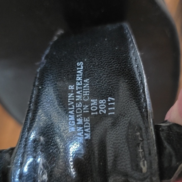 Guess Womens Thong T strap Sandals Gray/ Black Rhinestone bling tongs chic sz.10 - Picture 15 of 15